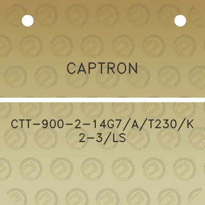 captron-ctt-900-2-14g7at230k-2-3ls