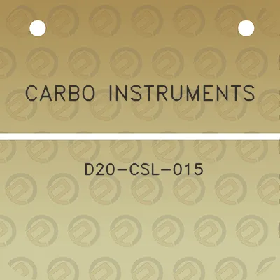 carbo-instruments-d20-csl-015