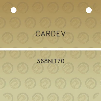 cardev-368nit70