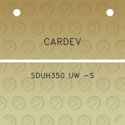 cardev-sduh350-uw-s