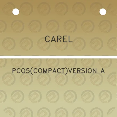 carel-pco5compactversion-a