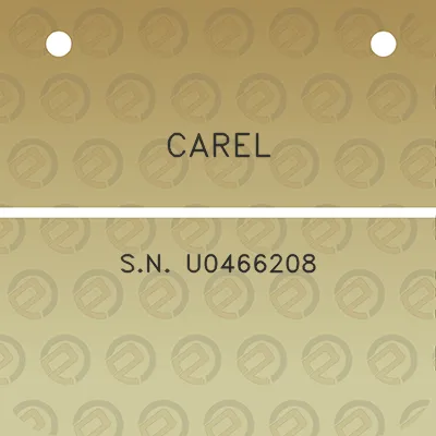 carel-sn-u0466208