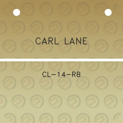 carl-lane-cl-14-rb