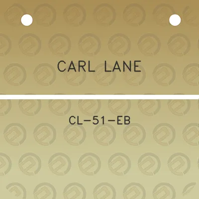 carl-lane-cl-51-eb