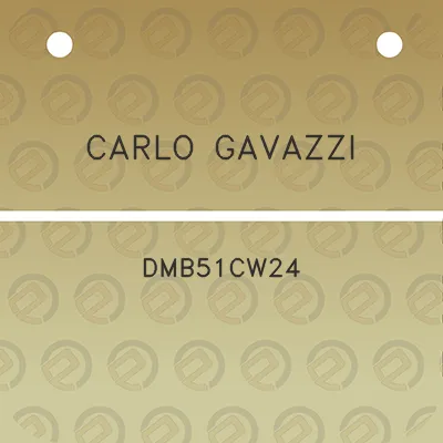 carlo-gavazzi-dmb51cw24