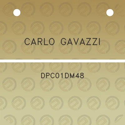 carlo-gavazzi-dpc01dm48