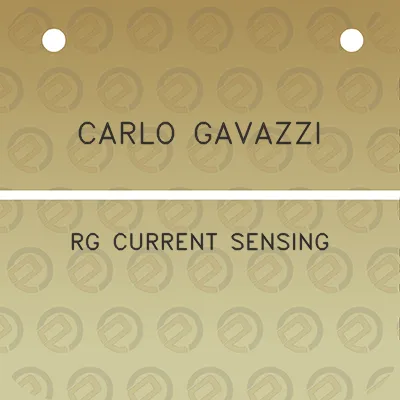 carlo-gavazzi-rg-current-sensing