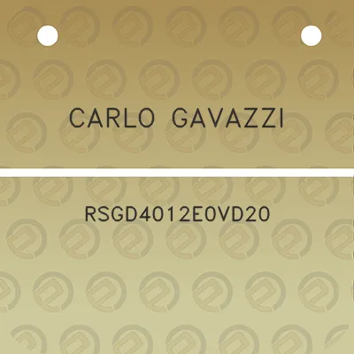 carlo-gavazzi-rsgd4012e0vd20