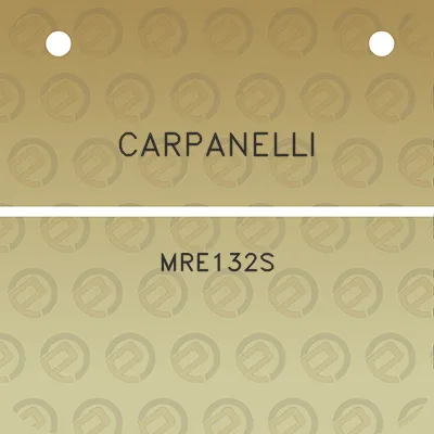 carpanelli-mre132s