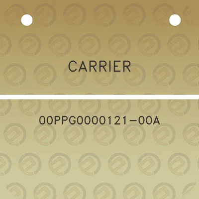 carrier-00ppg0000121-00a