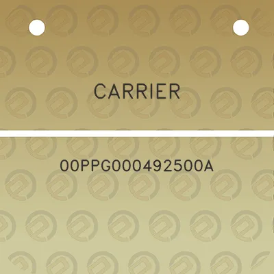 carrier-00ppg000492500a