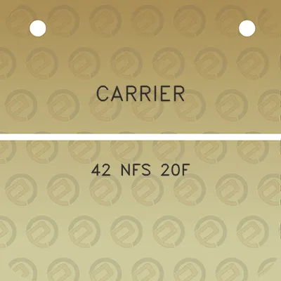 carrier-42-nfs-20f