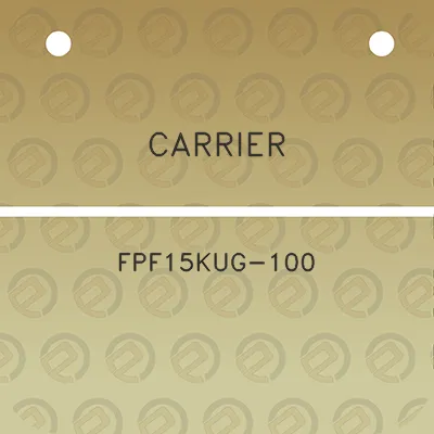 carrier-fpf15kug-100