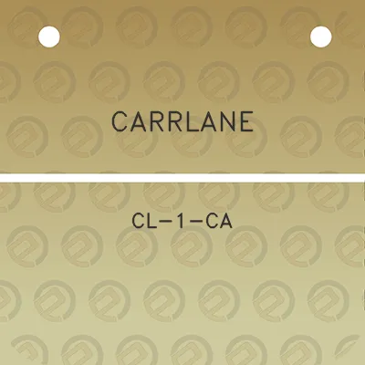 carrlane-cl-1-ca