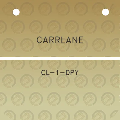 carrlane-cl-1-dpy