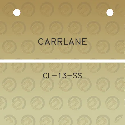 carrlane-cl-13-ss