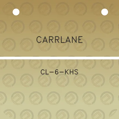 carrlane-cl-6-khs