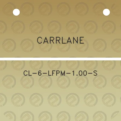 carrlane-cl-6-lfpm-100-s