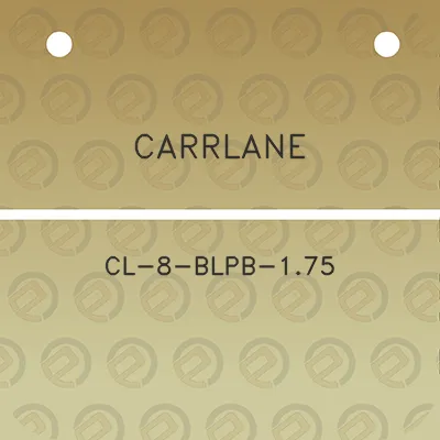 carrlane-cl-8-blpb-175