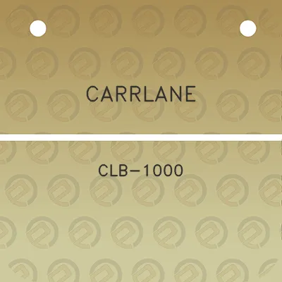 carrlane-clb-1000