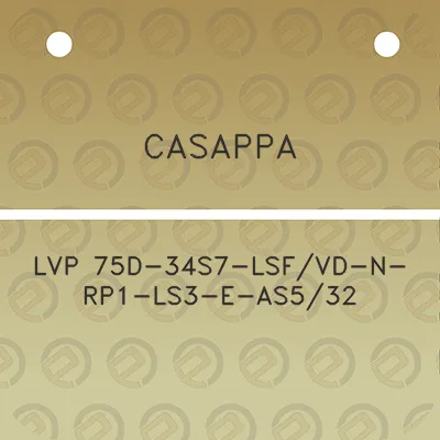 casappa-lvp-75d-34s7-lsfvd-n-rp1-ls3-e-as532