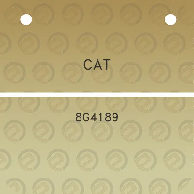 cat-8g4189