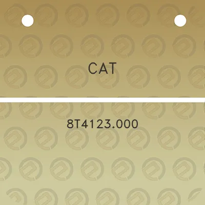 cat-8t4123000