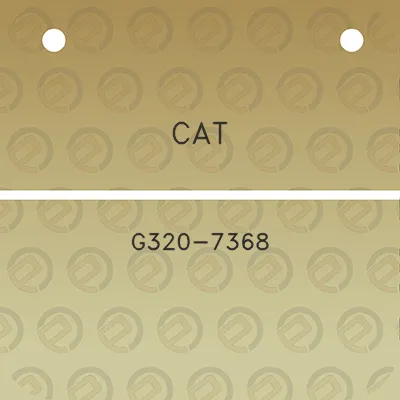 cat-g320-7368