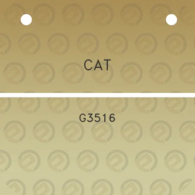 cat-g3516