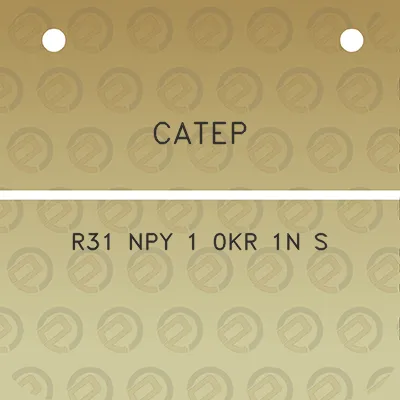 catep-r31-npy-1-0kr-1n-s