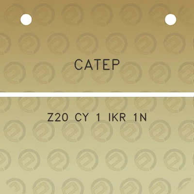 catep-z20-cy-1-ikr-1n