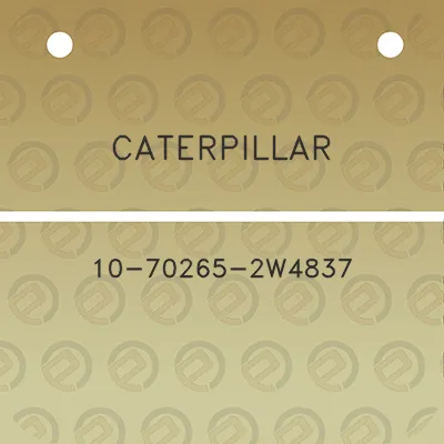 caterpillar-10-70265-2w4837