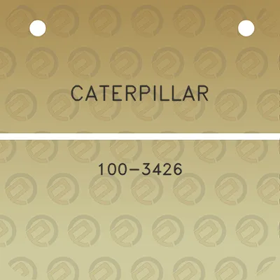 caterpillar-100-3426