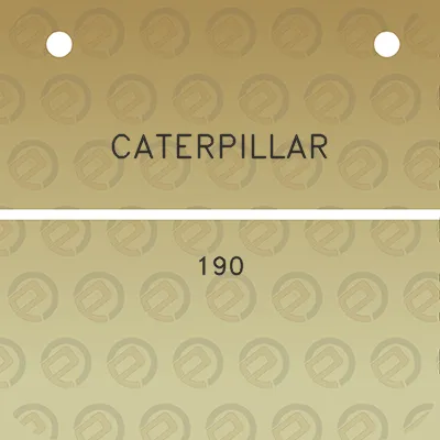 caterpillar-190