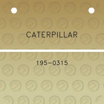 caterpillar-195-0315