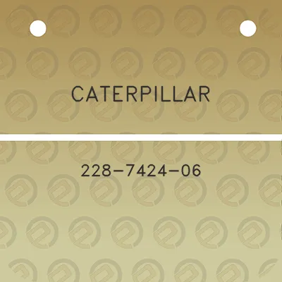 caterpillar-228-7424-06