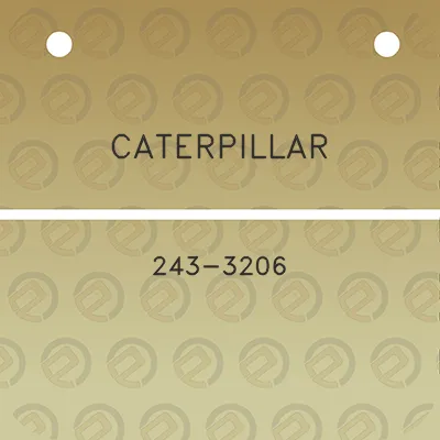 caterpillar-243-3206