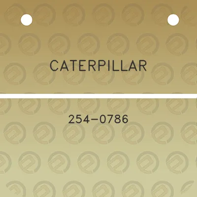 caterpillar-254-0786