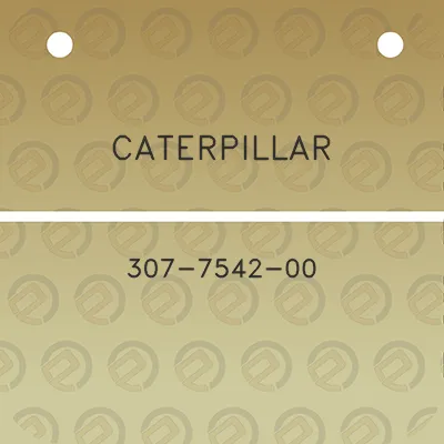 caterpillar-307-7542-00