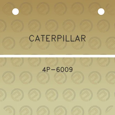 caterpillar-4p-6009