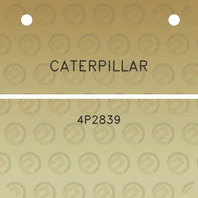 caterpillar-4p2839