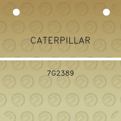 caterpillar-7g2389