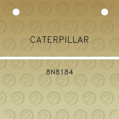 caterpillar-8n8184