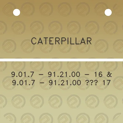 caterpillar-9017-912100-16-9017-912100-17