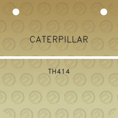 caterpillar-th414