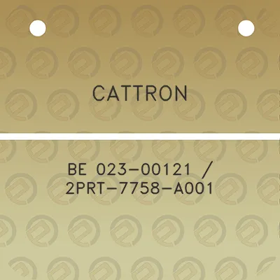 cattron-be-023-00121-2prt-7758-a001