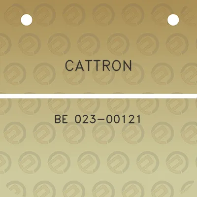 cattron-be-023-00121