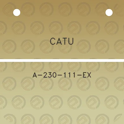 catu-a-230-111-ex