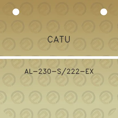 catu-al-230-s222-ex