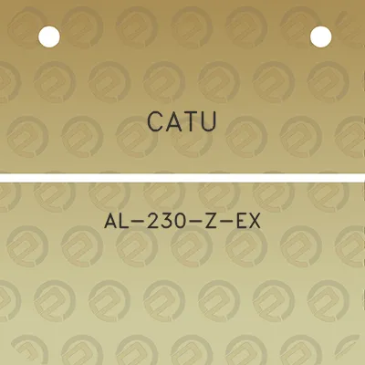 catu-al-230-z-ex